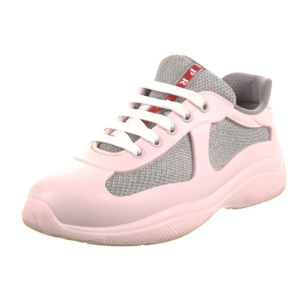 Prada Pink America’s Cup Sneaker